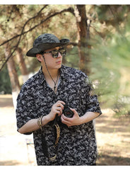 60-65cm Xxl Big Head Hat Men Summer Outdoor Jungle Fisherman Cap Lightweight