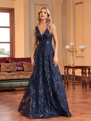 Homecoming Dresses: Blue Evening Dress Women Elegant Cocktail Dress