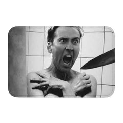 Nicolas Cage In A Banana Doormat Anti-Slip Kitchen Bath Mat Toilet Floor Door Entrance