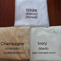 White Bridesmaid Dresses: Wedding Dress For Bride Elegant Glitter Lace A-Line