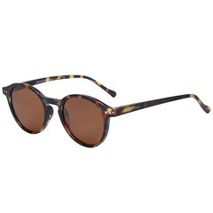 Sunglasses for Men: Vintage Retro Polarized Circle Sun Glasses