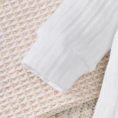 3PCS Newborn Baby Boy Clothes Set Long Sleeved Color Blocked Bodysuit+Gray Pants+Hat Autumn Clothing for Toddlers 1-18 Months