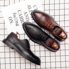 2024 Spring Gentleman Oxfords Leather Shoes Luxury Goods Men Shoes Fashion