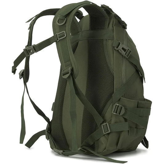 40L Tactical Backpack for Men Camping Hiking Backpacks Reflective Outdoor Travel Bags Survival Molle Climbing Rucksack Bag