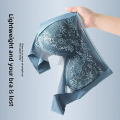 Large size lace underwear for women with big breasts no traces no wires