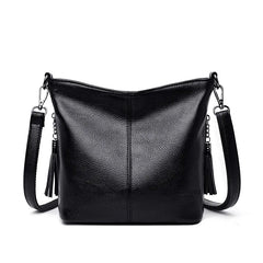 Tassels Women Hand Crossbody Bags for Female Leather Crossbody Luxury Purses