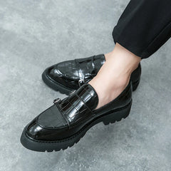 Man Shoes Genuine Leather Men Casual Shoes Business Formal British Style