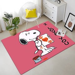 Snoopy HD Printed Carpet Living Room Home Decoration Sofa,office,Table Rug