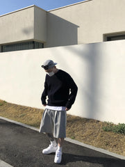 Men's Gym Fitness Loose Shorts Casual Street Hip Hop Workout Bodybuilding