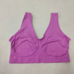 Bra Vest Women sleep Underwear yoga sports Brassiere Big Size