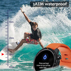 NORTH EDGE X-TREK 2 GPS Sports Smart Watch 1.43'' Amoled Screen 3ATM Waterproof AOD Smart Watch Bluetooth Call Altitude Compass