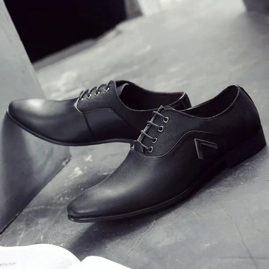 Italian Formal Shoes Mens Dress Shoes Leather Wedding Dress Man