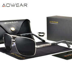Sunglasses for Men Women Retro Rectangle