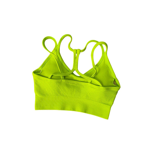 Sports underwear women's running shockproof summer quick drying back fitness bra