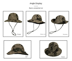 60-65cm Xxl Big Head Hat Men Summer Outdoor Jungle Fisherman Cap Lightweight