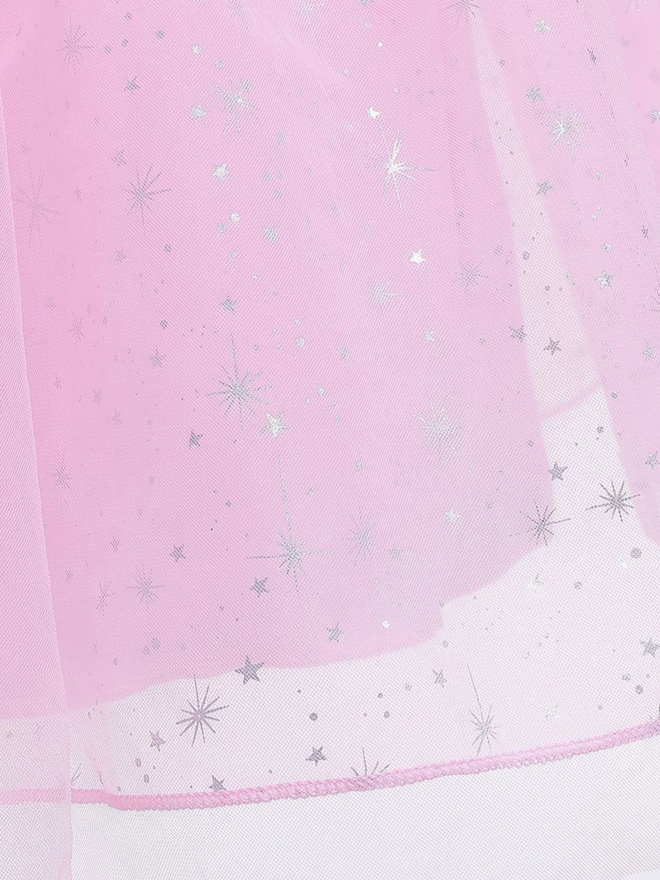 Baby Girls Elegant Unicorn Floral Graphic Print Mesh Gown Dress Clothes For Performance Party Gift Girls' Spring/Summer