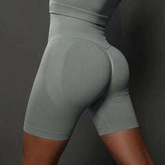Seamless Shorts for Women Yoga Shorts Push Up Booty Workout Gym Shorts Fitness