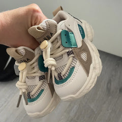 Year Boys Sneakers 3 Color Comfortable Breathable Girls Shoes