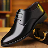 Leather shoes for men, spring and autumn, British business