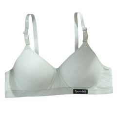 Cotton Sport Underwear for Teens Seamless Girl No Underwire Training Bra Soft