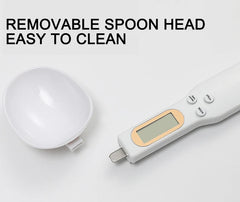 Mini Spoon Scale Digital Kitchen Scale Electronic LCD Food Scale 0.1-500g Cooking Flour