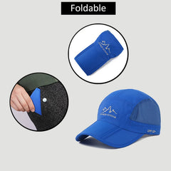 Summer Quick Drying Ultra-Thin Breathable Baseball Cap Men Women Snapback