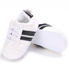Baby Shoes Boy Girl Classical Sport Soft Sole PU Leather Multi-Color First Walker