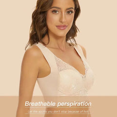 Seamless Large Size Underwear Women's Small Breasts Gather No Steel