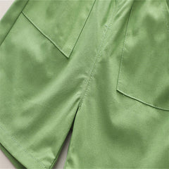 Summer Casual Newborn Baby Boys Toddler Big Dinosaure Short Sleeve Tops Pants 2Pcs/set Cotton Kids Outfits Clothing