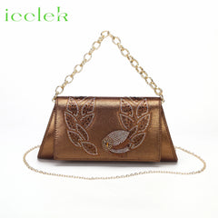 Matching Shoes and Bags: Brown Color Elegant Low Heels Nigeria Popular Design