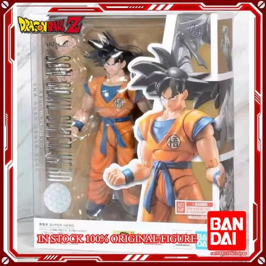 Original Bandai Dragon Ball Z S.H.Figuarts Super Saiyan God Blue Son Gokou SHF Son Goku Blue Action Figure Model Toys