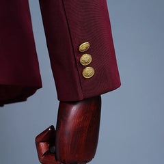 Prom Suits for Men: Navy Blue Men Suits High Quality Business Outfits 2 Piece