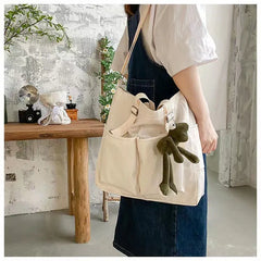 Waterproof nylon bag, large capacity, lightweight, multi-functional women's bag