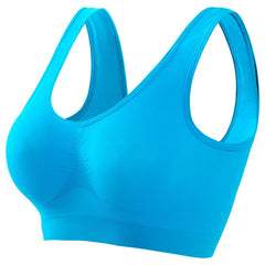 Women Seamless Bras Sports Wireless Notepads Bra Female Breathable Brassiere
