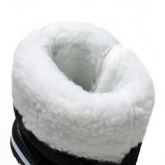 Women Snow Boots Platform Winter Boots Thick Plush Waterproof Non-slip Boots
