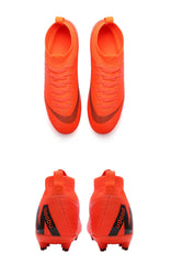 Men Soccer Shoes Cleats Adult Ankle Anti-Slippery Futsal TF/FG