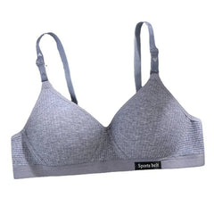 Cotton Sport Underwear for Teens Seamless Girl No Underwire Training Bra Soft