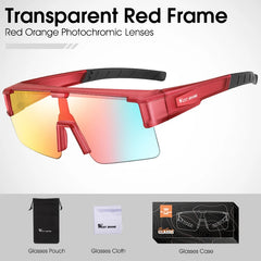 Cycling Glasses Fit Over Myopic Sunglasses UV 400 Polarized Fishing Bike