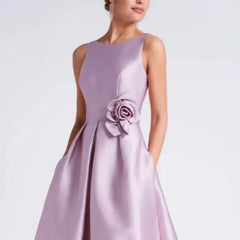 Homecoming Dresses: Prom Dresses Elegant Simple Gown Evening Dress Women