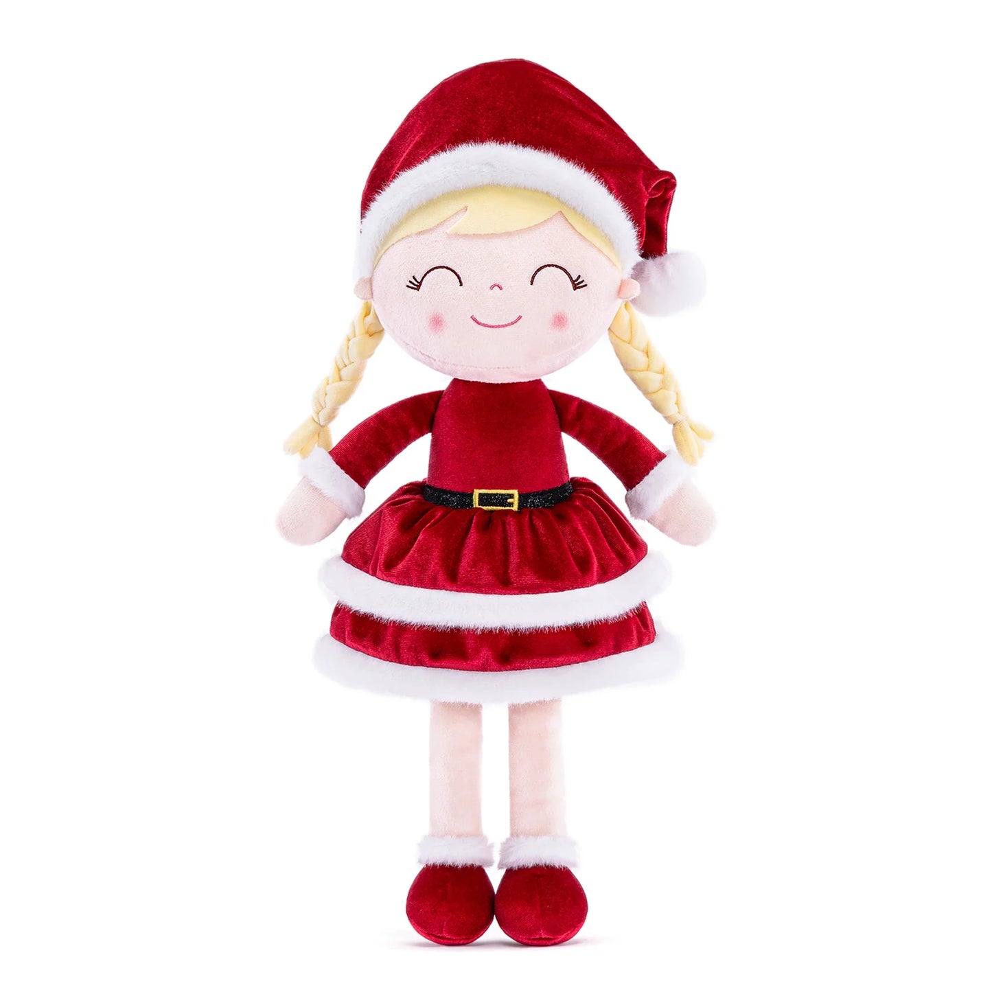 NEW Gloveleya Christmas Plush Doll Baby Dolls, Soft Plush Princess Plush Toys, Ideal Christmas Gift Baby's first Birthday Gift
