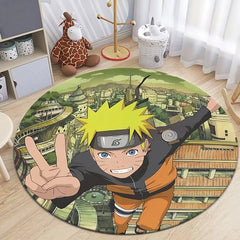 Cartoon HD Printed Round Carpet.soft,Comfortable,exquisite, Living Room,bedroom
