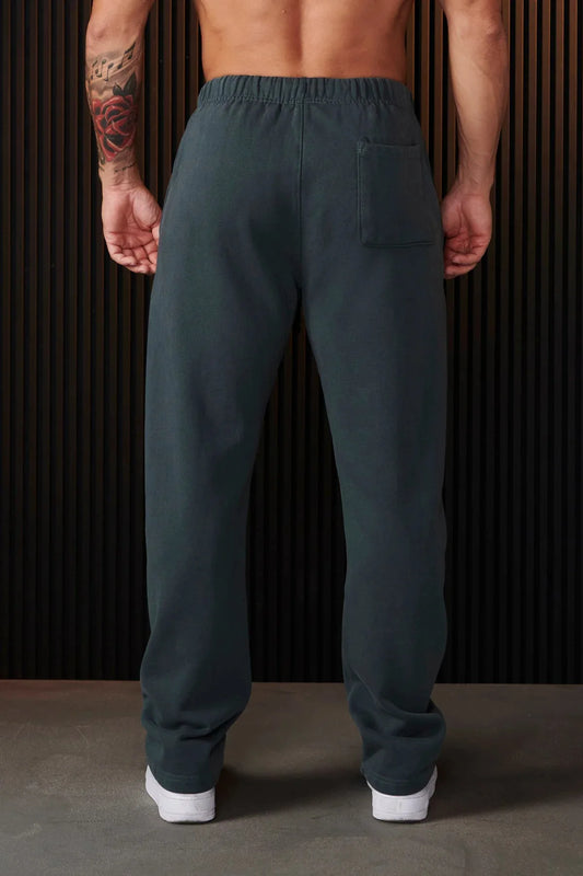 Men's sports pants, autumn and winter, looped embroidery pants, jogging pants