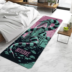 Tim Burton B-Beetlejuice's Door Mat Entrance Doormat Non-slip Washable Kitchen Carpet