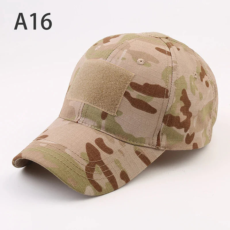 Baseball Caps Camouflage Tactical outdoor Soldier Combat Paintball Adjustable Hat
