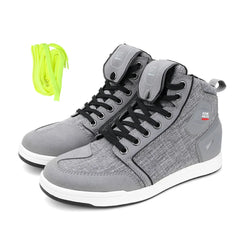 KEMIMOTO Motorcycle Shoes Men Daily Riding Boots Casual Flat Shoes Anti-collision Protection for Outdoor Cycling Sports Sneakers