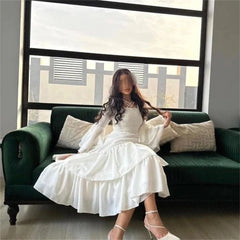 Homecoming Dresses: Prom Dresses A-line Party Fold Layered Evening Gown