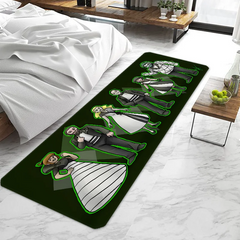 Tim Burton B-Beetlejuice's Door Mat Entrance Doormat Non-slip Washable Kitchen Carpet