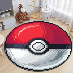 Pokemon Pikachu cute Printed Printed Carpet,rugs for bedroom,Living room floor mat