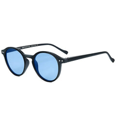 Sunglasses for Men: Vintage Retro Polarized Circle Sun Glasses