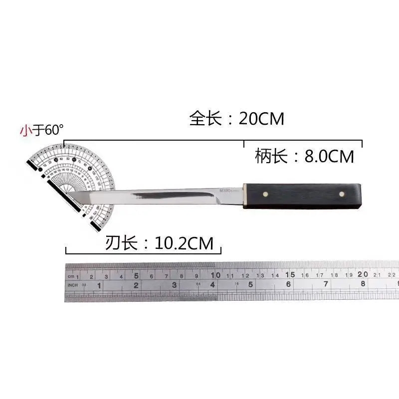 Forged Boning Meat Cleaver Knife Stainless Steel Mongolian Kitchen Hand Meat Fruit